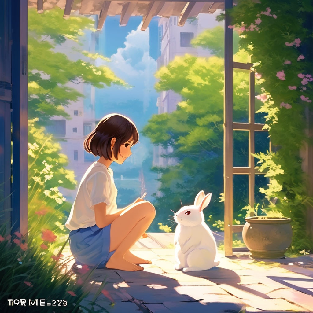 HD moon rabbit girl wallpapers | Peakpx