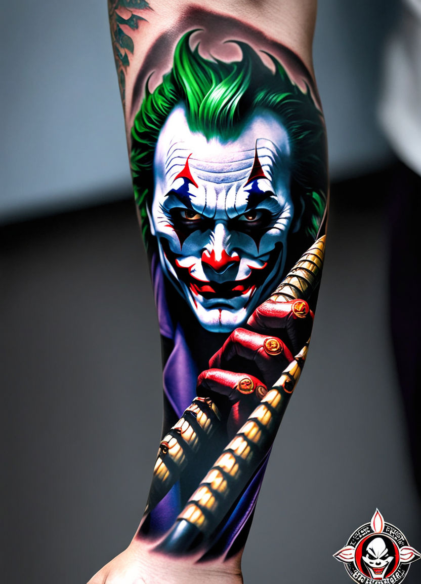 Top 50 Most Exquisite Joker Tattoos