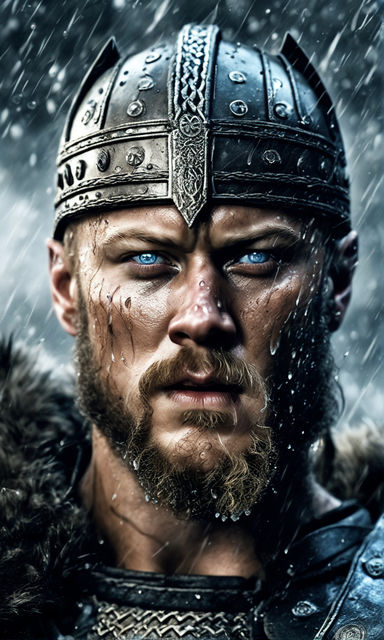 Download Young Bjorn Ironside From Vikings Wallpaper