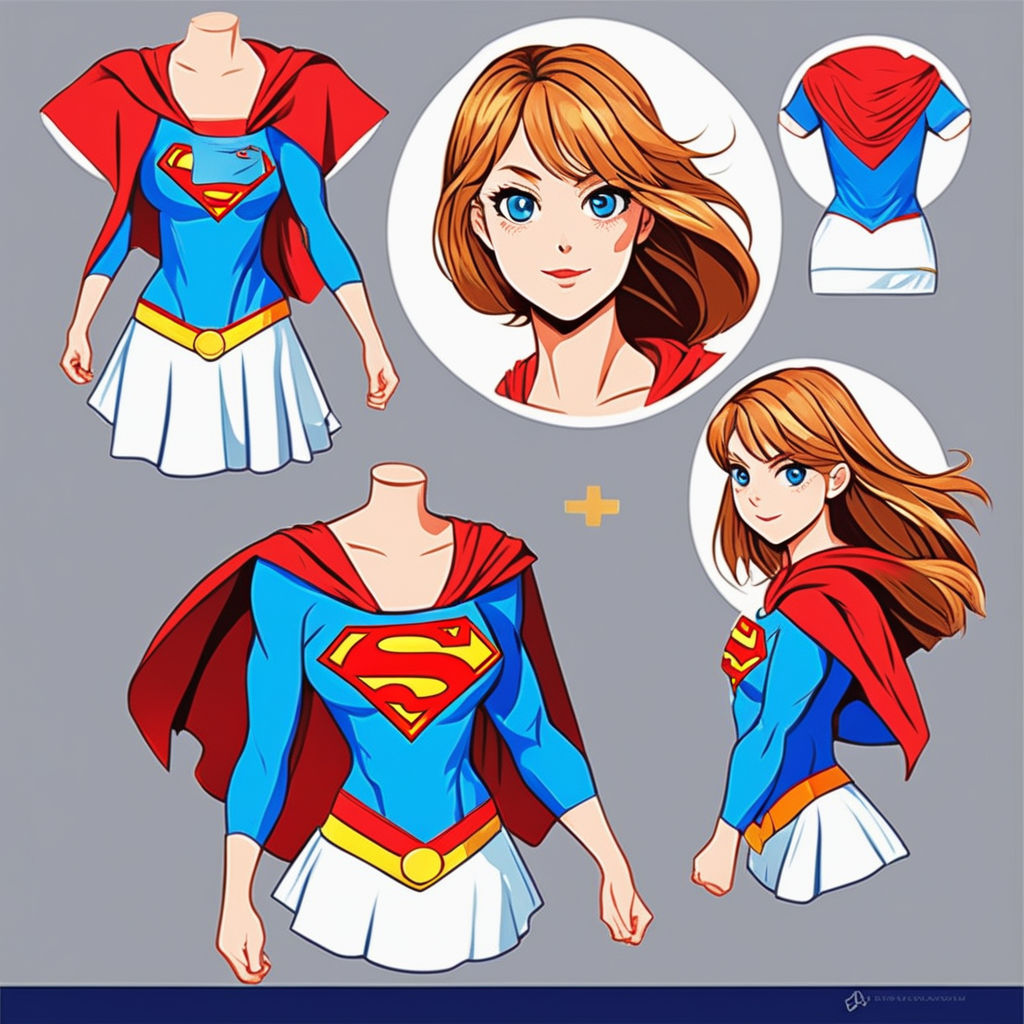 super heroina, flashgirl com roupa  - OpenDream