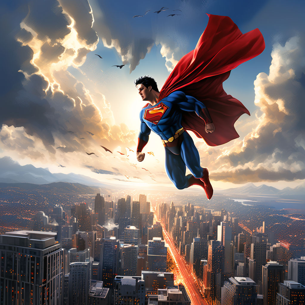 Superhero flight hi-res stock photography and images - Alamy