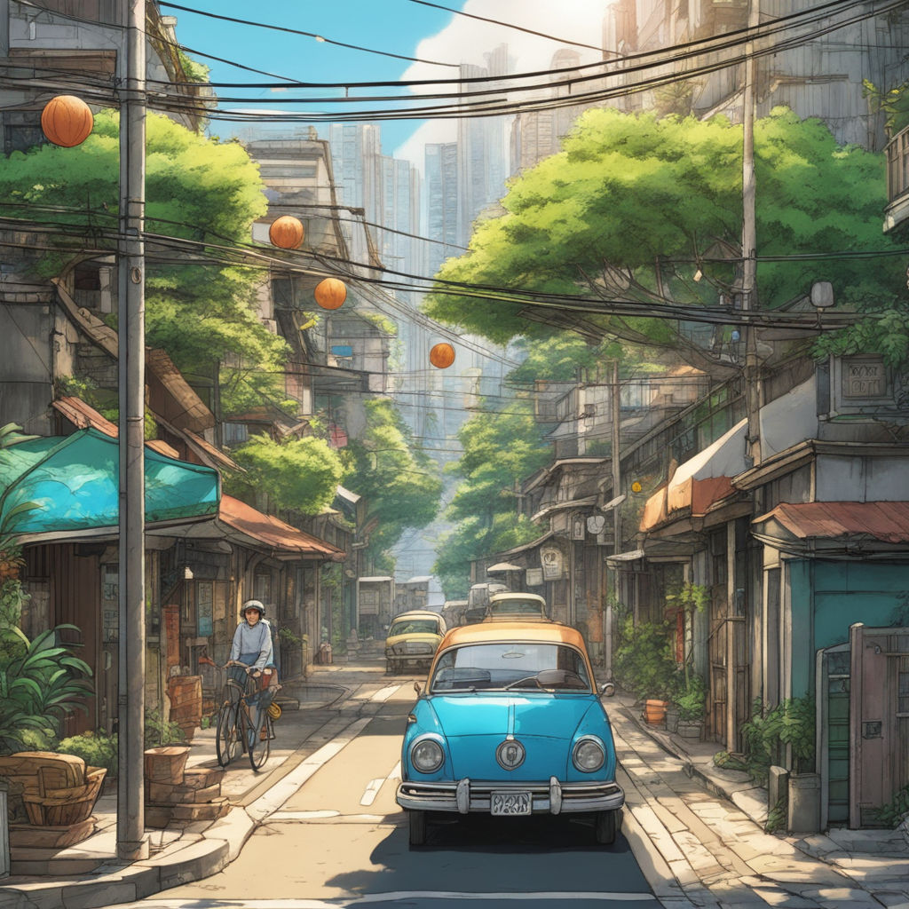 Pinoy student reimagines Manila as scenes from Makoto Shinkai film