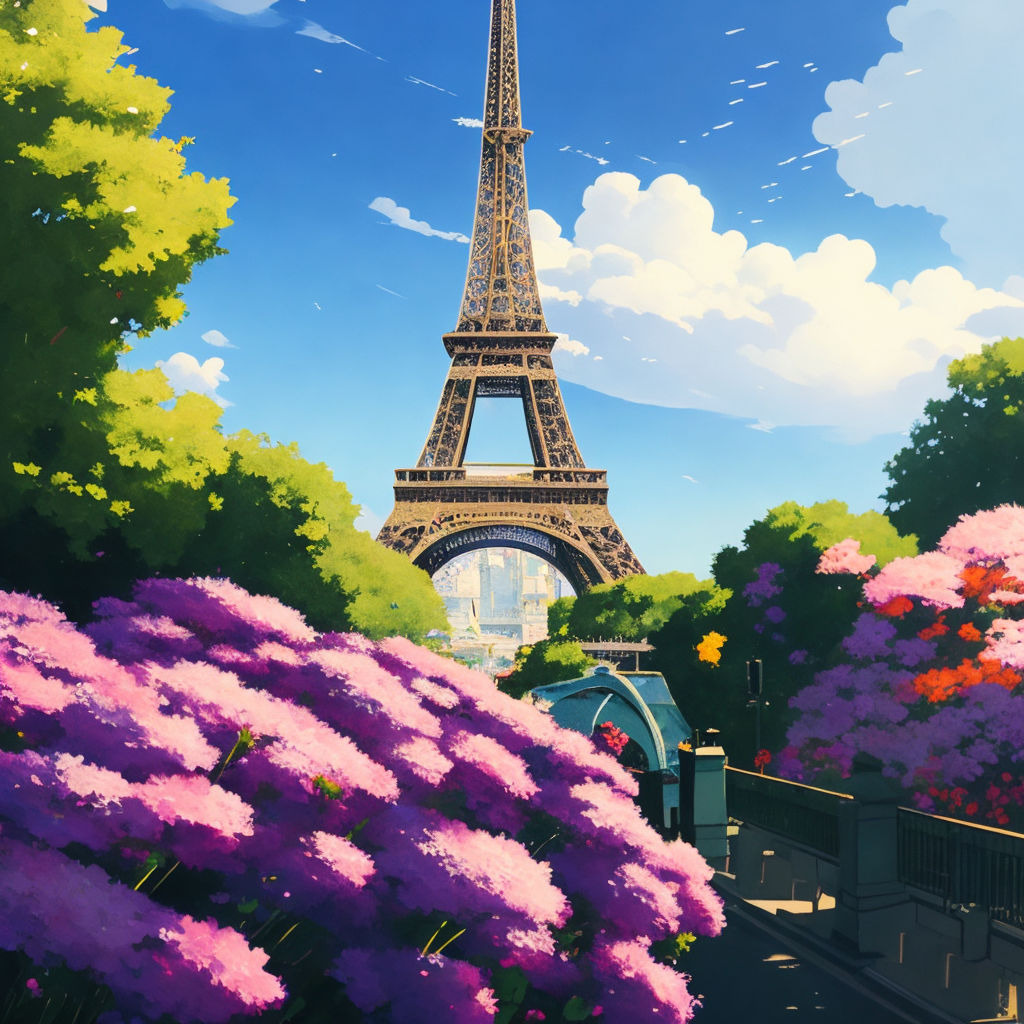 ADOTABLE  Eiffel Tower in daylight 3 by SoftPeachys on DeviantArt