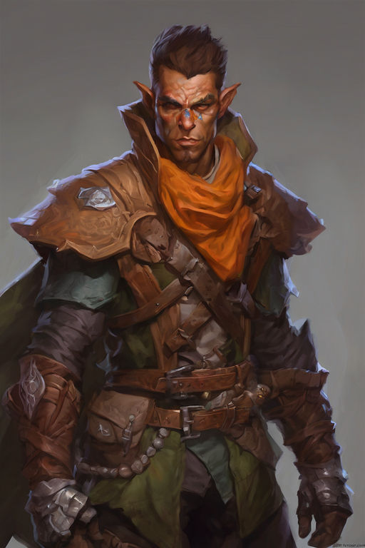 ArtStation - Half-Dragon Race Character Concept