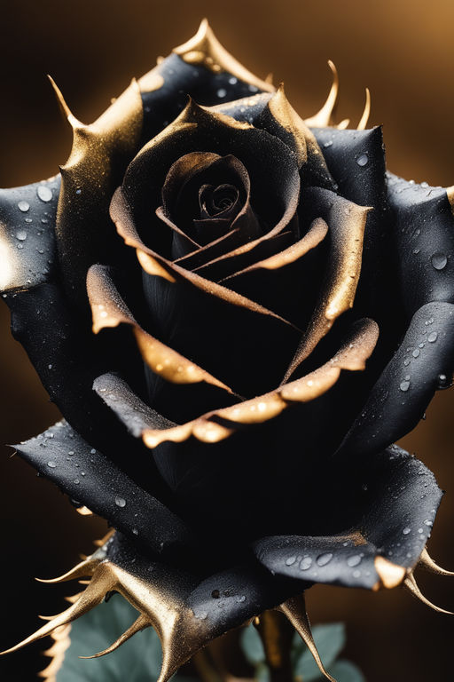 single black rose wallpaper