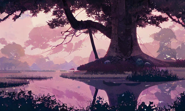Anime Forest Scenery Wallpaper #Music #IndieArtist #Chicago