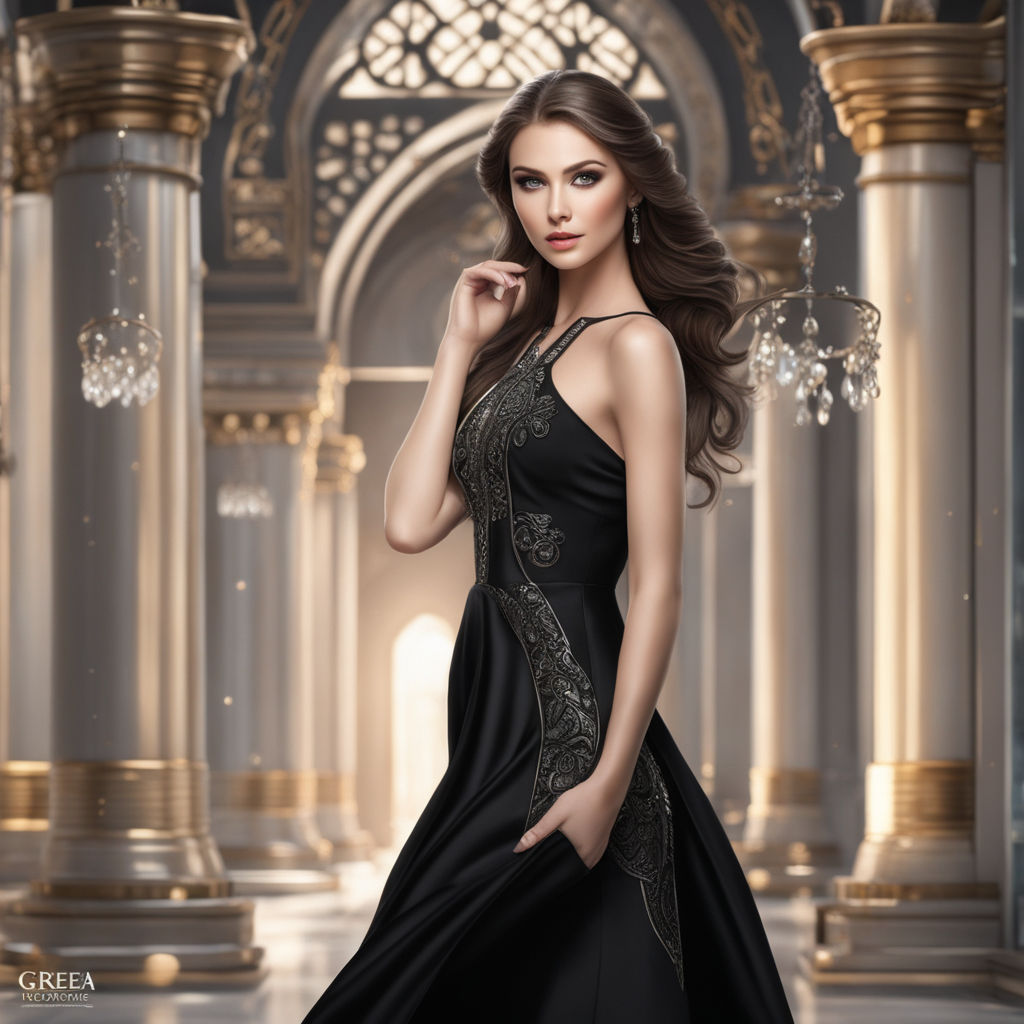 Half Length Black Dress Photos and Images | Shutterstock