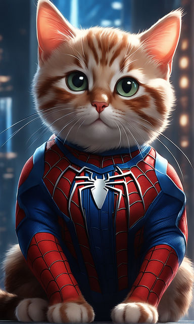 Spiderman Kitty 