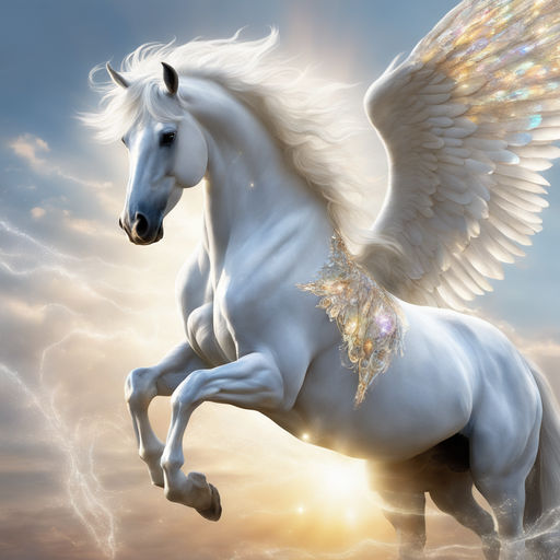 flying horse wallpaper hd