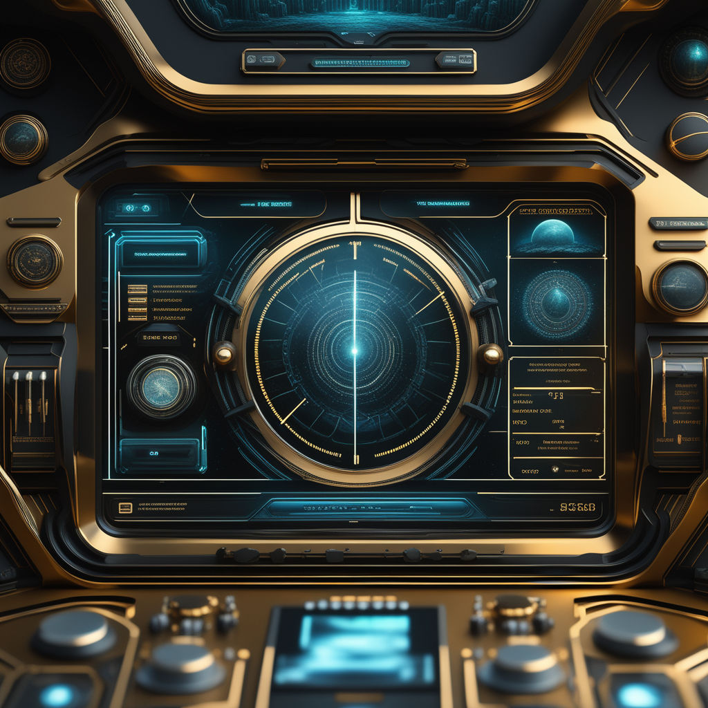 futuristic screen texture