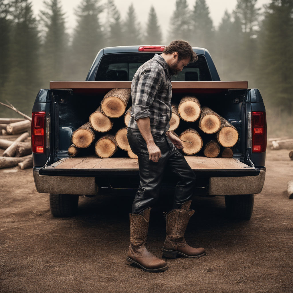 cowgirl boots on a truck photography