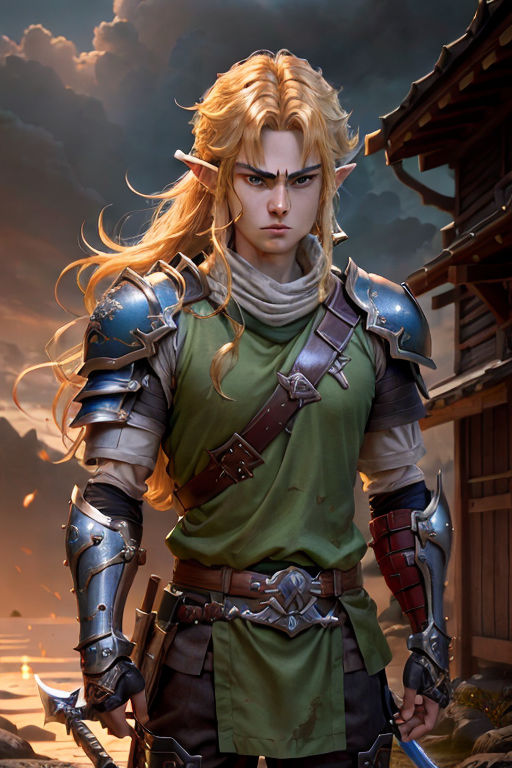 realistic link zelda