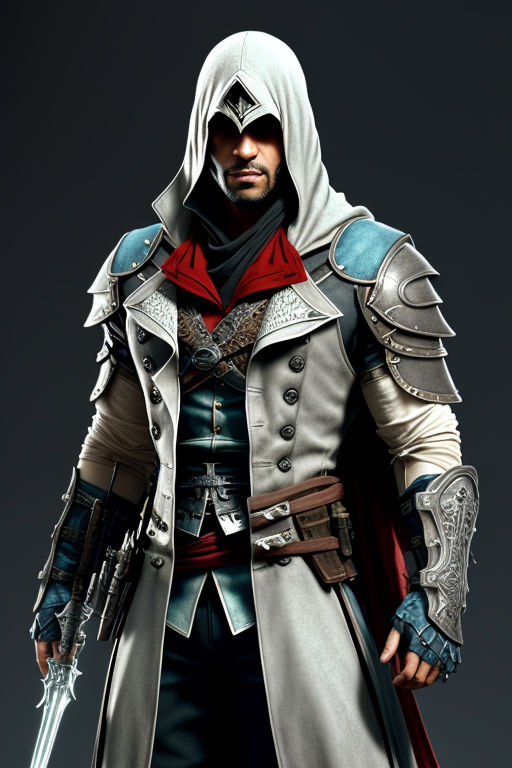 Male Assassin Anime Character 3D Model - .Max - 123Free3DModels