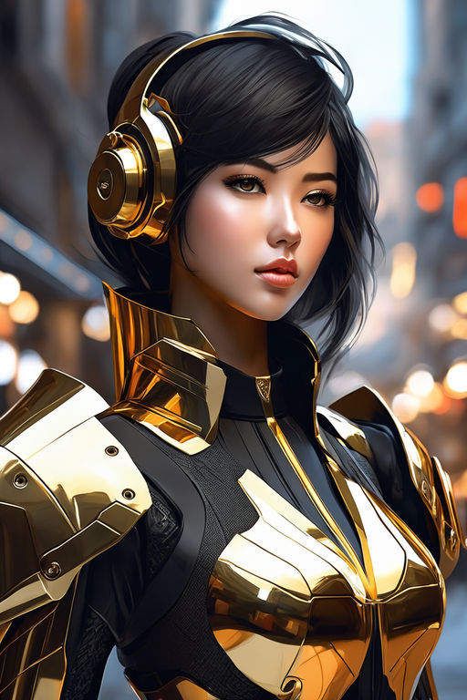 AI Art: Exoskeleton Armored Girl by @user-1644175876439061371 | PixAI -  Anime AI Art Generator for Free