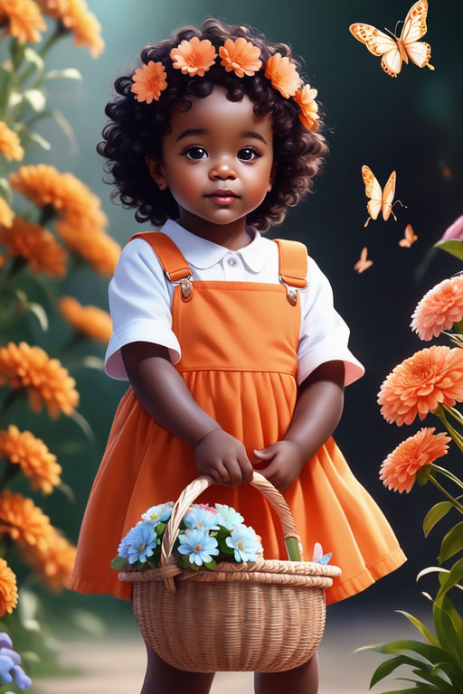 black child full body