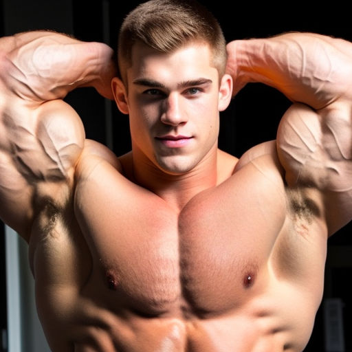 Showing off Huge Chiseled Vascular Pecs Is a Growing Trend for