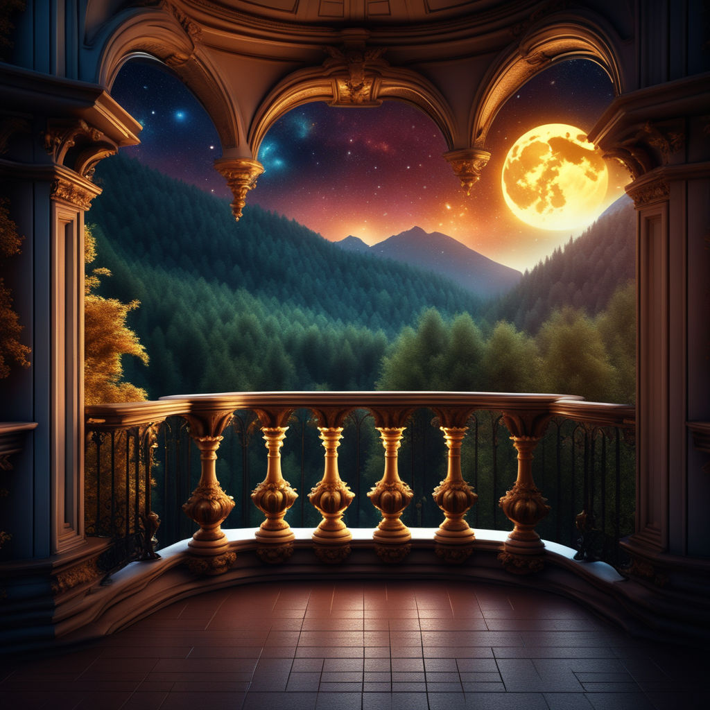 Background material for anime - grand staircase... - Stock Illustration  [104498359] - PIXTA