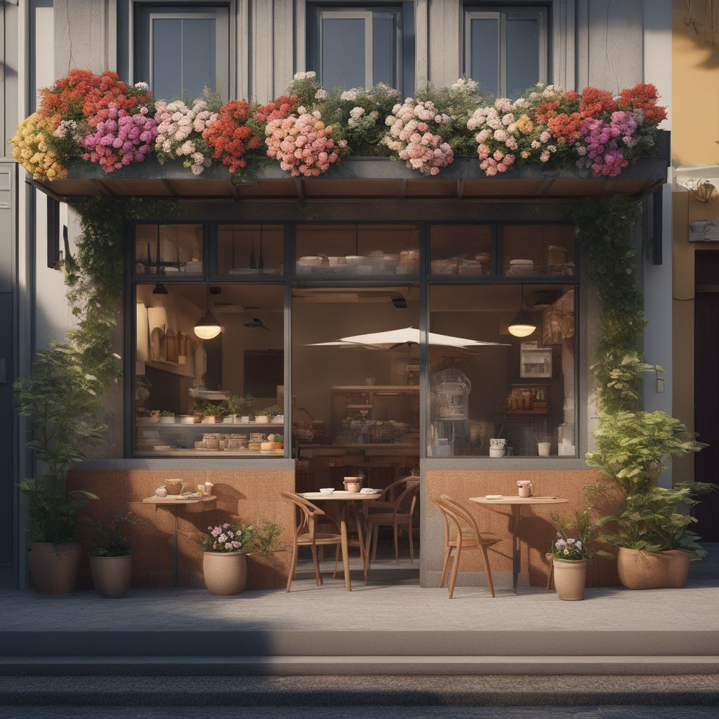 italian coffee shop exterior