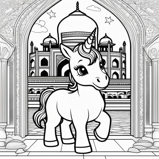 Colorir Lol Bebe  Star coloring pages, Unicorn coloring pages