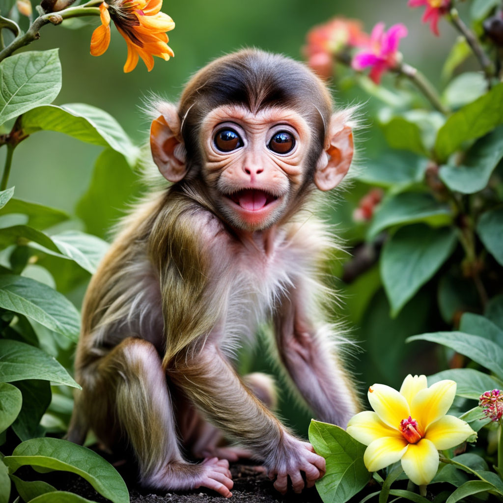 Cute Monkey 