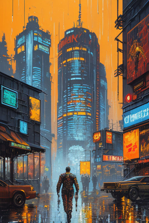 ArtStation - Cyberpunk Wallpaper - Vertical for mobile (Sharp and high  quality)