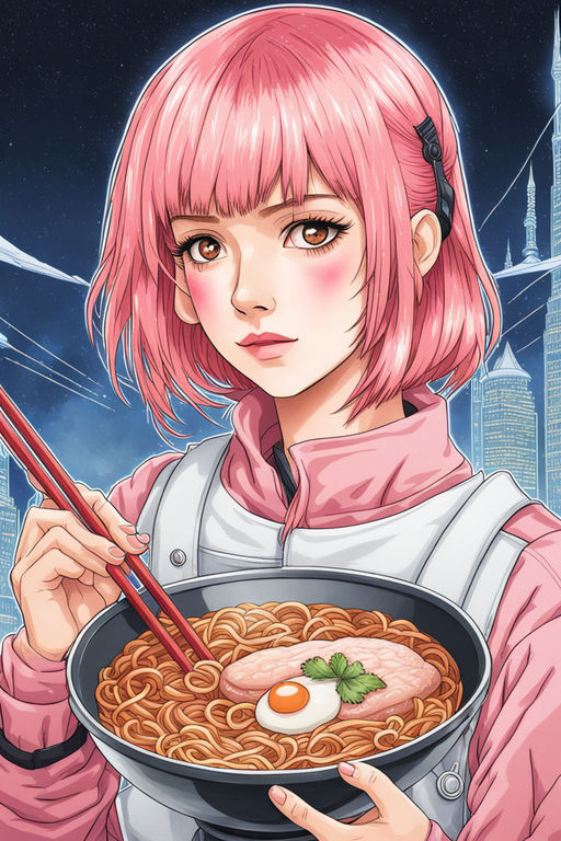 Anime Noodles: Scorching Ping Pong Girls - Ramen Para Dos