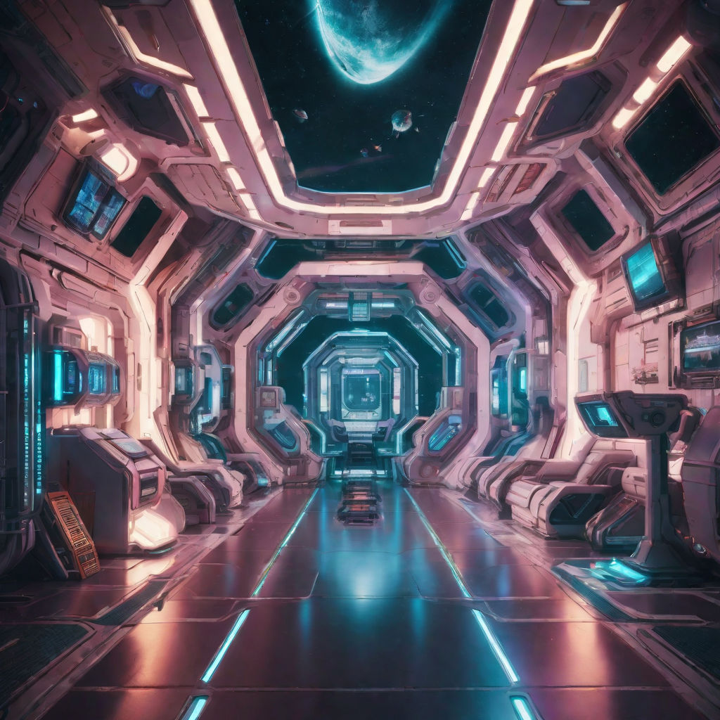 spaceship corridor