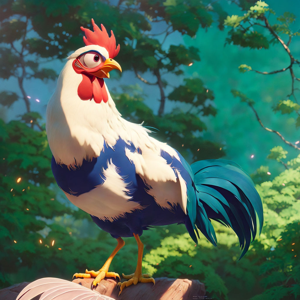 Anime chicken