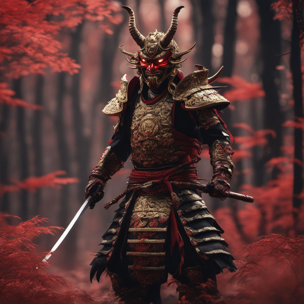 demon samurai armor