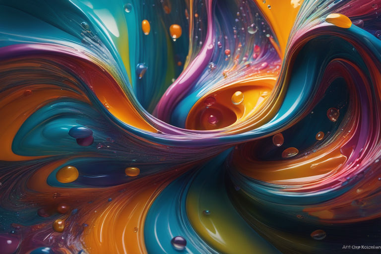 abstract oil painting wallpaper hd