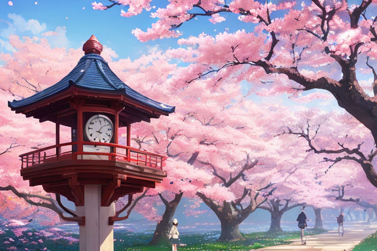 Mobile wallpaper Anime Sakura Tree Fall 1409064 download the picture  for free