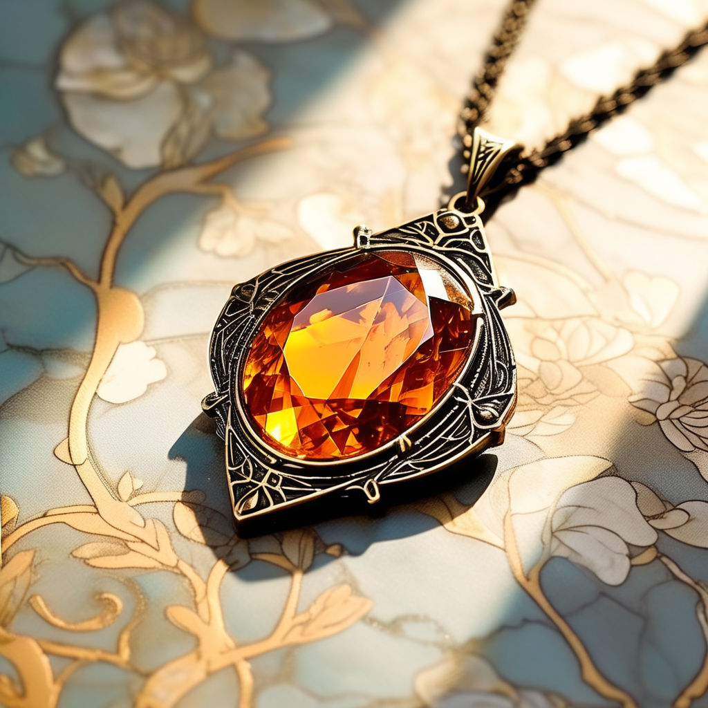 Litjoy Harry Potter Cursed Opal Necklace Pin Dark Arts | eBay
