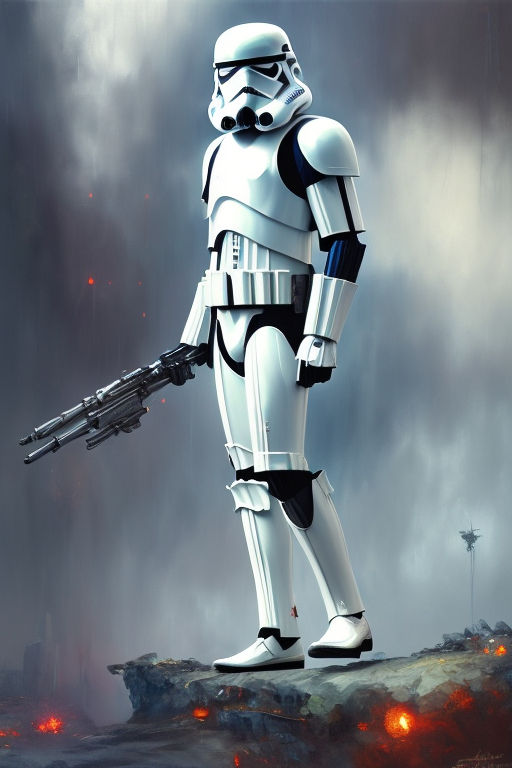 stormtrooper art wallpaper