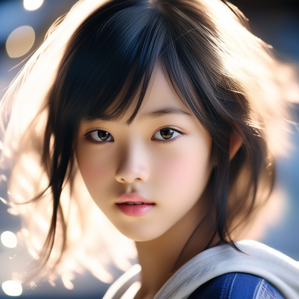 Cute Japanese girl - Playground