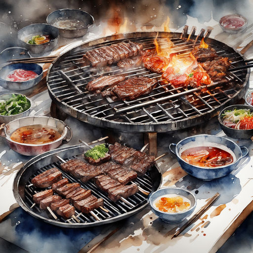 ArtStation - Mini BBQ Grill