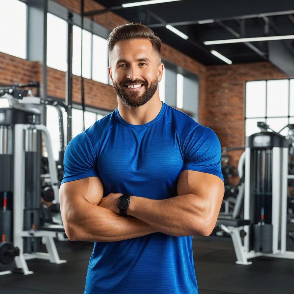 wearing athletic attire in a gym replete with diverse workout apparatus -  Playground