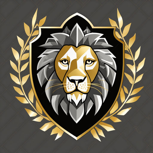 roaring lions head logo