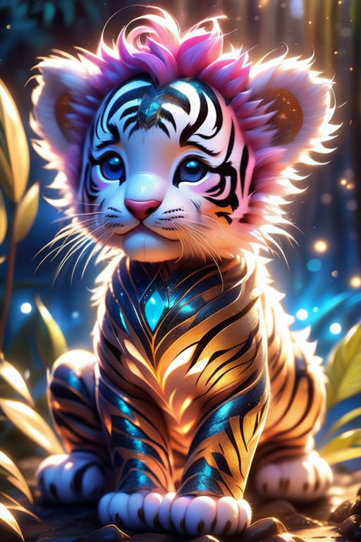 Tiger Drawing Anime, HD Png Download , Transparent Png Image - PNGitem