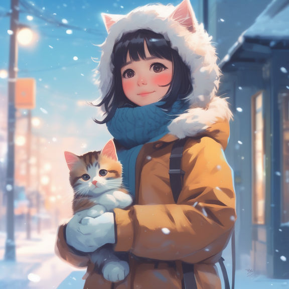 a real life photo of a cute cat girl, high resolution