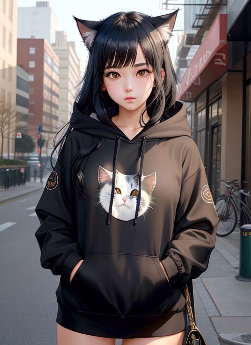 Cat lady - Anime Girls Wallpapers and Images - Desktop Nexus Groups