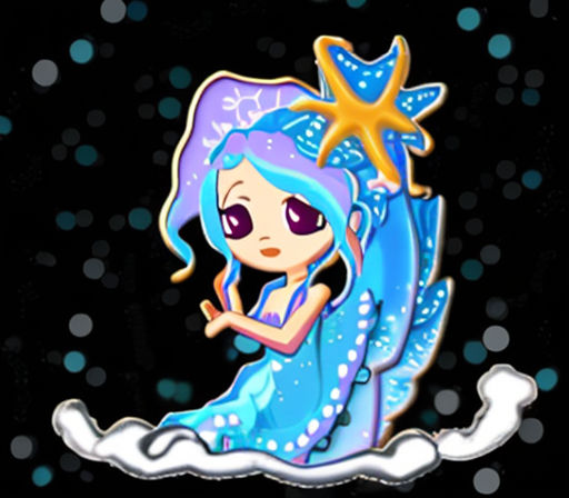 Sea Fairy in Gacha Art