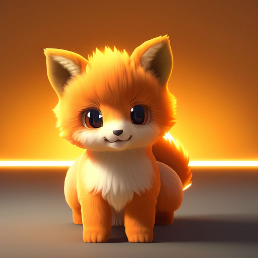 cute fox chibi