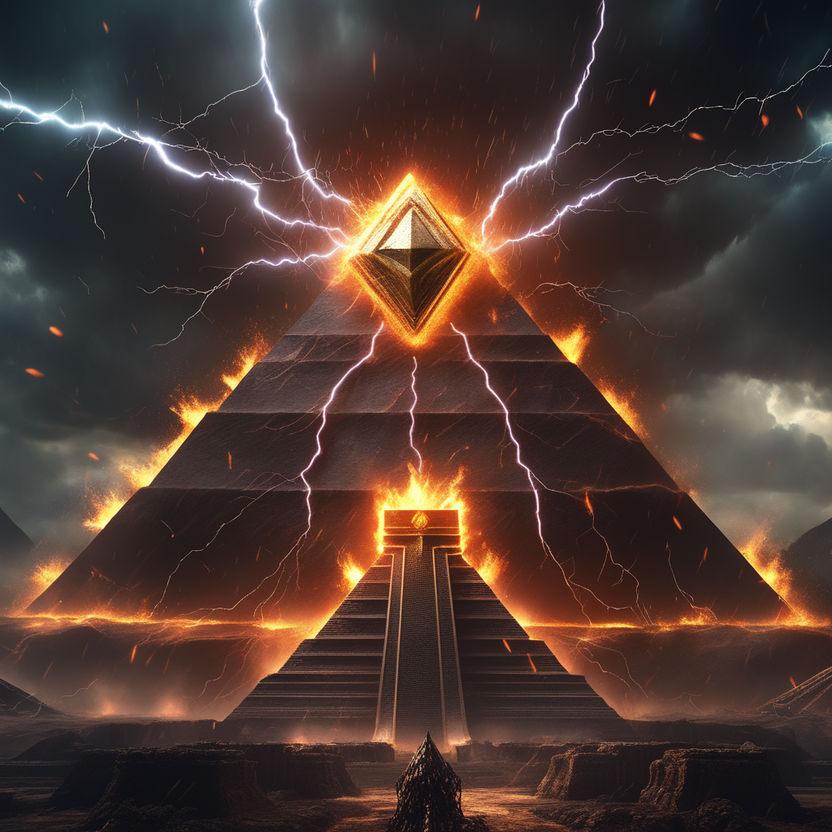 fantasy pyramid art