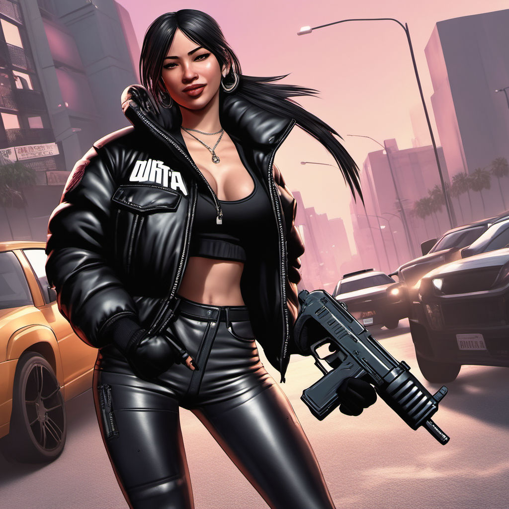 gta 5 artwork girl