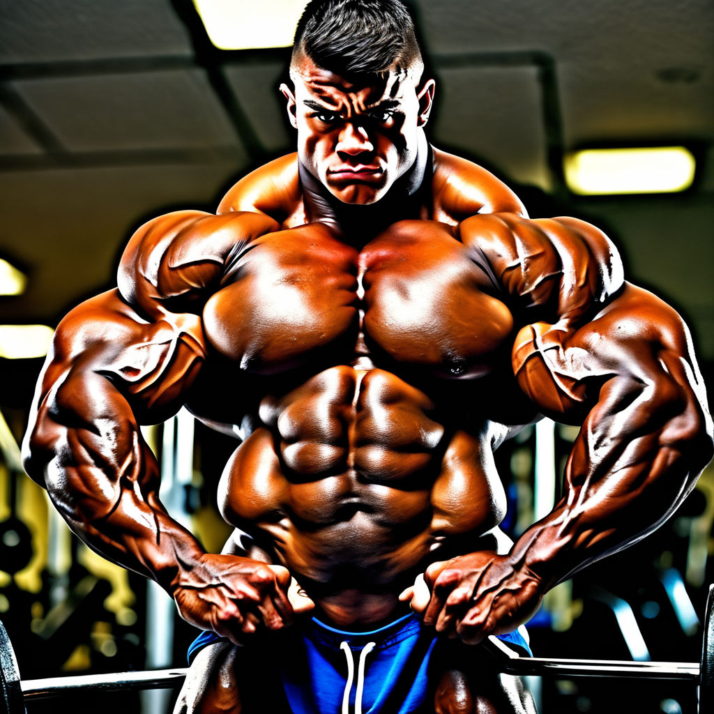 Black bodybuilder pouring oil on his muscles. Strong man with perfect  muscles. Isolated on white background. Stock Photo by ©iulianvalentin  30799703