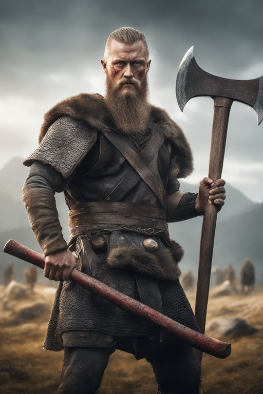 Bjorn Ironside In Battle Field HD Vikings Wallpapers, HD Wallpapers