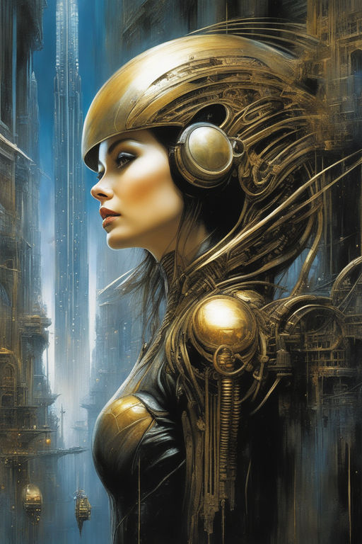 Beauty in Duality: Cyborg Maiden's Transcendent by OdysseyOrigins