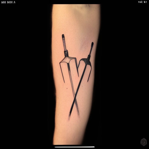 World Tattoo Gallery on Twitter Anime swords tattoos done by   Coldchillchild httpstcoNWphydAp12  Twitter