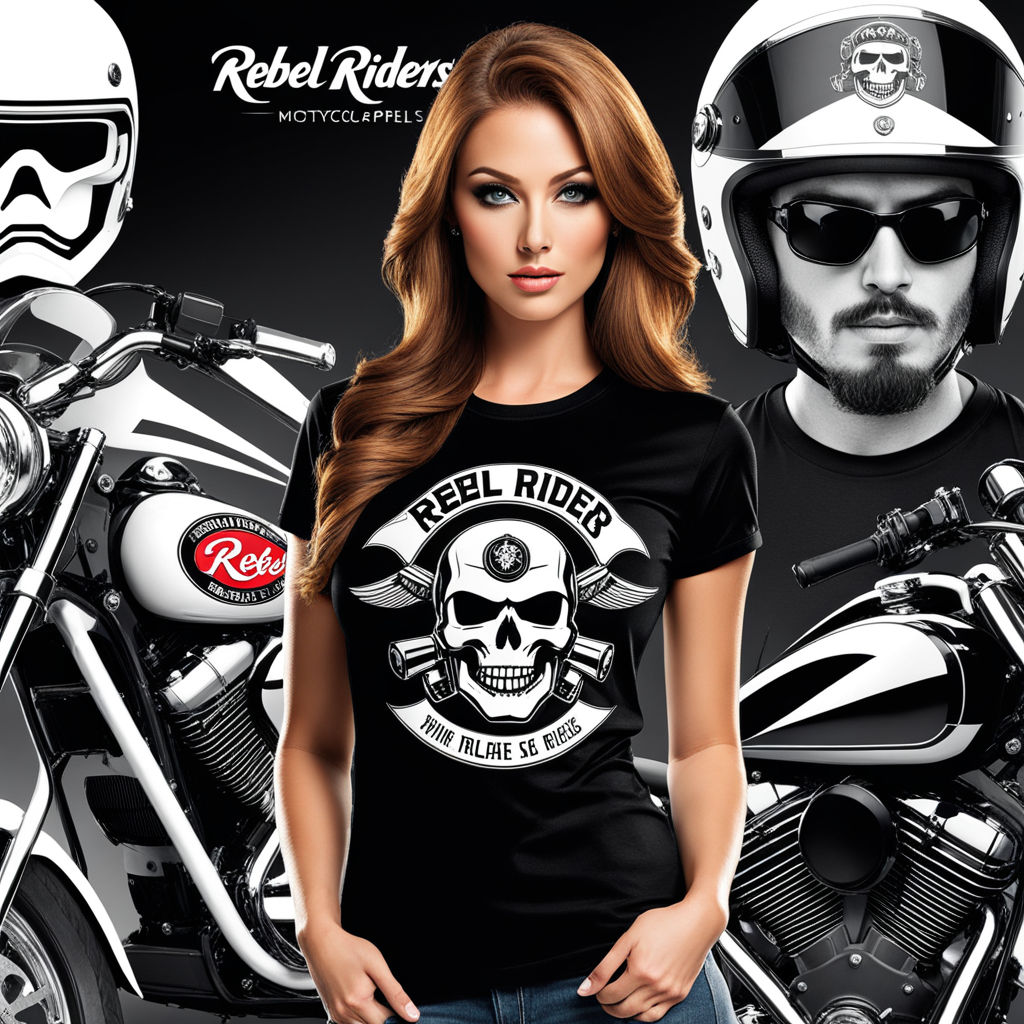 Rebel rider Shirt design