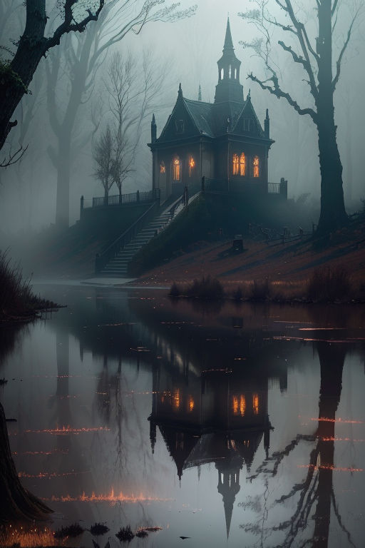 creepy lake